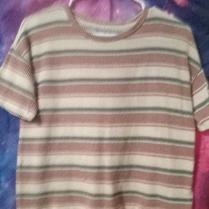 Striped Baggy Tee